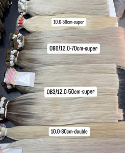 Extensiones de Cabello Humano Virgen 100% Real de Alta Calidad a Precio de Fábrica, Cabello Vietnamita Suave de un Solo Donante - Product Image 5