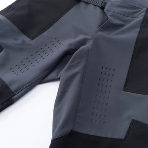 Motorcycle Leather Cordura Riding Pants with CE Removable <b>Knee</b> & Hip <b>Protectors</b> | Waterproof Biker Trousers | Hike Impex - Product Image 6