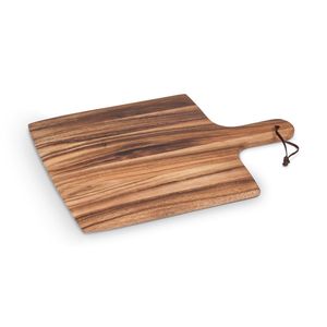 Handmade Wooden Pizza Chopping Block with Handle Non-Toxic & Easy to Clean Dishwasher Safe - Product Image 2