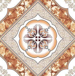 Carreaux de sol au design optimal, taille 400x400mm, série brillante, épaisseur 8mm, modèle 21055, carreaux en céramique - Product Image 4