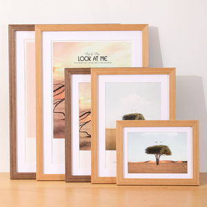 Cadre photo en bois moderne et écologique 24x36 avec impression UV, support de bureau simple avec surface de peinture - Product Image 2