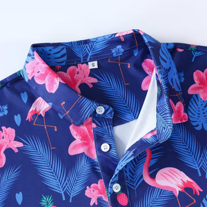 Chemises de golf pour hommes de qualité supérieure, à col polo, impression par sublimation, respirantes, séchage rapide, confortables - Product Image 4
