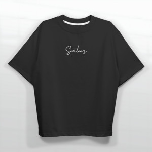 Camiseta Oversize Negra Vintage Lavada para Hombre, Estilo Urbano, con Estampado Gráfico de Corazón de Espinas, de Algodón, Ajuste Holgado Casual, Verano, Unisex, de Moda - Product Image 3