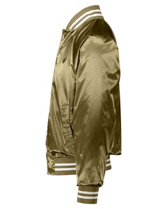 Custom <b>Men's</b> Team Satin Baseball Varsity Jacket Plus Size Embroidery Logos Patches and Labels College Jacket for <b>Men</b> - Product Image 4