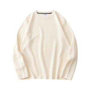 Custom <b>Athletic</b> Fit Long Sleeve Thermal T Shirt Premium Stretch Fabric OEM Apparel Manufacturer Private Label Wholesale - Product Image 5