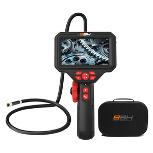 Cámara de Inspección Portátil con Pantalla de 5 Pulgadas, iOS, HD, Articulada, Boroscopio de 6.0 mm, 1 m, 2 m, Cámara de Video Industrial Portátil - Product Image 1