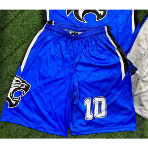 ชุดกีฬาบาสเก็ตบอลชุดออกกำลังกายระบายอากาศได้ชุดเล่นบาสเก็ตบอลพิมพ์ซับลิเมชันออกแบบได้ตามต้องการ - Product Image 3