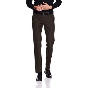 Pantalon de costume décontracté pour homme, style italien, respirant, grande taille, taille élastique, coupe courte, printemps-automne - Product Image 4