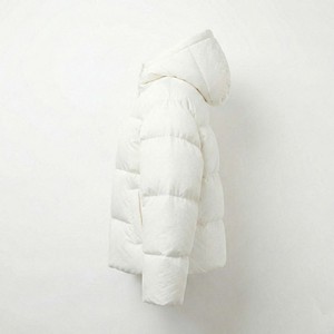 Chaqueta Super-Puff Vanguardista para Hombre, Cuello Alto, Cierre de Cremallera, Estilo Casual, Abrigo Acolchado de Otoño, con Capucha, Talla Grande - Product Image 3