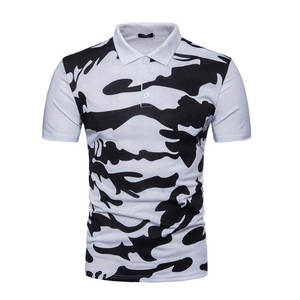 Camiseta Deportiva Casual para Hombre, Corte Recto, Color Sólido, 100% Algodón, Secado Rápido, Manga Corta, Camuflaje Rojo y Negro - Product Image 5