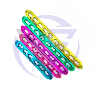 Implant chirurgical vétérinaire, plaque de compression à verrouillage de 2,7 mm, droite, 6 à 10 trous, plaque osseuse vétérinaire - Product Image 6