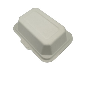 Fiambrera desechable Biodegradable para comida rápida, embalaje ecológico para restaurante, para llevar comida, Bento - Product Image 3