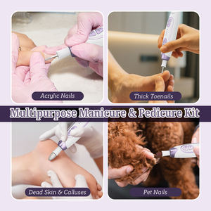 Máquina de Taladro de Uñas Eléctrica Portátil de 4500 RPM, <span class=keywords><strong>Lima</strong></span> de Uñas Recargable, Pulidora para Uñas de Gel, para Manicura en Casa o Salón - Product Image 4