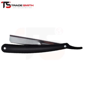 Rasoir de sécurité pliant compact TSI à lame simple, rasoir portable pour barbier, pour les voyages, les soins personnels et les applications professionnelles en salon - Product Image 1