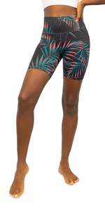 Shorts Deportivos de Cintura Baja para Mujer, Estampado Floral, Secado Rápido, Transpirables, de Spandex y Algodón, Ajuste Deportivo, Cintura Elástica, Tejido de Punto - Product Image 3