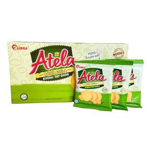 ATELA Potato Crispy Crackers 150G Crunchy Light Snack Vietnam OEM Precio de fábrica - Product Image 1