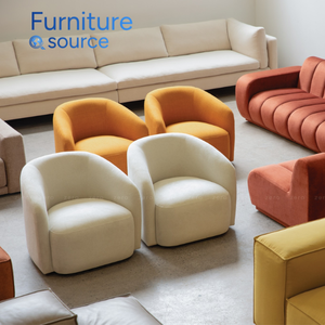 Sillón minimalista moderno para sala de estar, oficina, tela tapizada de lino, silla decorativa, respaldo sólido, silla de comedor de ocio de fábrica - Product Image 2