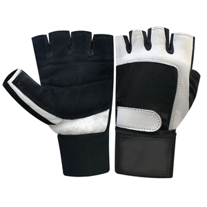Gants d'entraînement respirants et légers en vinyle à demi-doigts et paume complète Geo Brothers Company pour hommes et femmes, pour la musculation en salle de sport - Product Image 5