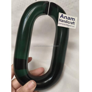 Adornos de Pared de Cadena Acrílica Modernos Personalizados, Hechos a Mano, Adornos Colgantes de Resina Modernos para Decoración del Hogar, Listos para el Festival Diwali - Product Image 4