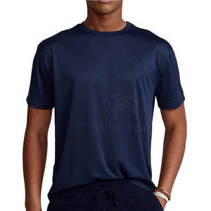 เสื้อยืดสีพื้นเรียบสำหรับผู้ชาย ผ้าฝ้ายเนื้อนุ่ม สวมใส่สบาย เหมาะสำหรับการพิมพ์และสร้างแบรนด์ตามสั่ง - Product Image 6