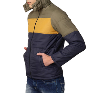 Veste matelassée en duvet pour homme, de haute qualité, avec logo personnalisé imprimé, prix abordable, design élégant, manches longues, modèle 2026 - Product Image 4