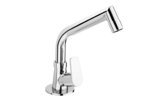 ก๊อกน้ำทองเหลืองแบบคอหงส์ ชุบโครเมียม ติดผนัง สำหรับอ่างล้างหน้า ก๊อกน้ำร้อนน้ำเย็น ก๊อกน้ำห้องครัว ก๊อกน้ำเครื่องซักผ้า - Product Image 2