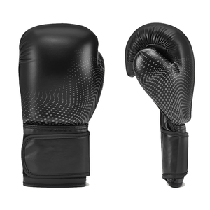 ถุงมือชกมวยหนังสังเคราะห์สำหรับผู้ใหญ่ ขายส่ง ถุงมือฝึกซ้อมมืออาชีพ ถุงมือ MMA แบบสั่งทำ ปิดด้วยแถบตีนตุ๊กแก รูปทรงตามรูปมือ Tombola - Product Image 2
