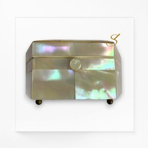 Antique Mother of Pearl Jewelry <b>Box</b> Handmade <b>Trinket</b> Keepsake Storage <b>Box</b> Heirloom Gift Decorative <b>Box</b> Wholesale - Product Image 2