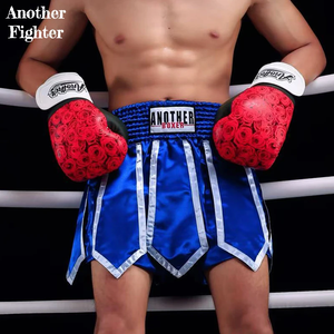 Pantalones Cortos de Boxeo Gladiator, Transpirables, para Muay Thai, para Hombres, Mujeres, Adultos y Niños, para Kickboxing, BJJ, Entrenamiento y Competencia de MMA - Product Image 1