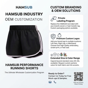 Pantalones Cortos de Running para Hombre con Material de Secado Rápido, Ajuste Elástico y Producción de Ropa Deportiva Personalizada - Product Image 3