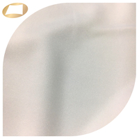 Tissu jersey tricoté interlock uni teint double face respirant 100% polyester doux au toucher fabriqué à Taïwan pour les t-shirts des garçons et des filles