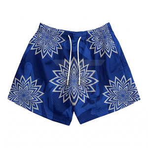 Pantalones Cortos de Verano Personalizados, Estilo Urbano Vintage, Holgados, de Trabajo, a la Moda, para Hombre, Vaqueros Anchos - Product Image 1