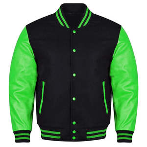 Veste universitaire unisexe personnalisable OEM à capuche réversible imperméable 100% laine avec impression en relief et style streetwear - Product Image 2