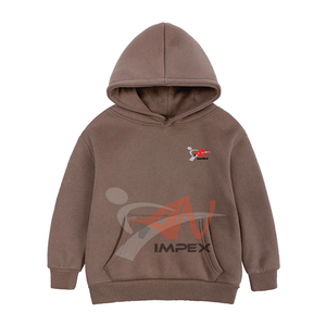 Felpa con Cappuccio in Cotone per Bambini, Casual, con Cappuccio Felpato, Pullover Invernale per Ragazzi e Ragazze - Product Image 2