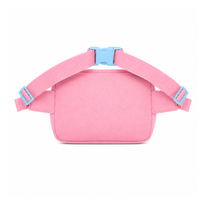 Bolsa de Cintura Personalizada Jack & Jill of America, Rosa y Azul Cielo, Casual, con Logotipo Bordado y Bolsillo con Cremallera, Unisex, Ropa Griega - Product Image 3