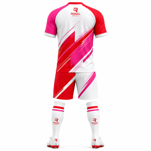 Ensemble de vêtements de football pour hommes, uniforme de football léger pour l'entraînement en équipe, les activités sportives et la compétition, en vente promotionnelle - Product Image 2