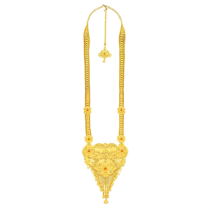 ชุดสร้อยคอยาวสไตล์ราชวงศ์ เครื่องประดับชั้นดี 11058739GL - Product Image 2