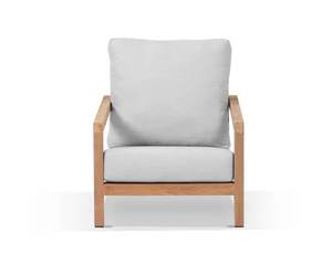 Muebles de Sofá de Madera de Teca para Exteriores con Cojín Resistente al Sol para Uso Comercial en Hoteles, Villas y Resorts - Product Image 4