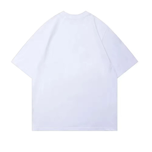 เสื้อยืดแขนสั้นผ้าฝ้ายหนาสำหรับผู้หญิง ผ้าฝ้าย 100% คุณภาพสูง รับสั่งพิมพ์ลาย เสื้อยืดผู้หญิง - Product Image 4