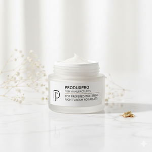 Crema Blanqueadora Nocturna ProduxPro, la Preferida por los Fabricantes OEM, para Adultos, Marca Privada, Producto Combinado para el Cuidado Facial - Product Image 2