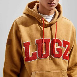 Sudadera con Capucha de Felpa Terry Chenille con Bordado Personalizado OEM ODM, Sudadera con Capucha para Hombre de Talla Grande, Sudadera de Forro Polar 100% - Product Image 1