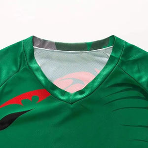 Jersey de Motocross Personalizado con Impresión por Transferencia de Calor, Tela de Malla para Ciclismo MX, Poliéster Resistente al Viento, Ropa para Motociclismo y Carreras - Product Image 4