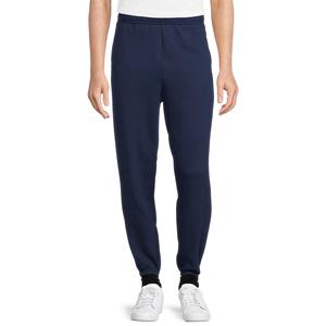 Pantalon de survêtement droit pour homme Shuja Sports, taille élastique avec cordon de serrage, en toile polyester/coton, idéal pour le sport et les occasions formelles - Product Image 1