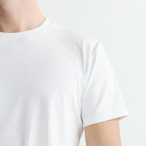 T-shirt uni pour homme Crew Nect For Comfort avec logo et design personnalisables / Prix avantageux pour les commandes en gros, manches courtes - Product Image 4