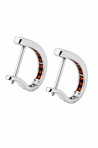 ต่างหูทับทิมเงินแท้ 92.5 รุ่น KLST-31068 - Product Image 3