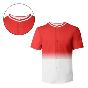 เสื้อเบสบอลแบบกำหนดเองรุ่นใหม่ปี 2024 ขายดี สำหรับชุดยูนิฟอร์มเบสบอลเด็กแบบกำหนดเอง รับผลิตตามสั่ง (OEM) คุณภาพดี - Product Image 4