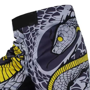 Shorts de course athlétiques écologiques pour hommes en tissu Oxford, légers, à taille mi-haute élastique, pour la gym et l'entraînement, imprimés par sublimation unie - Product Image 3