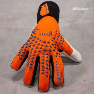 Guantes de Portero de Fútbol de Alta Calidad con Sublimación en la Parte Posterior y Contacto de Látex en el Palma de la Mano, Correa Elástica Adjunta, Mejor Precio - Product Image 6