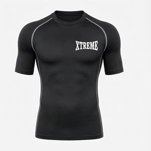Rashguard Personalizado para MMA y BJJ, Poliéster y Spandex, Talla Personalizada, Venta al Por Mayor, Compresión para Hombre y Mujer, Proveedor de Ropa Deportiva - Product Image 1