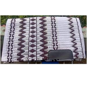 Meilleures ventes : Tapis de selle en cuir véritable de haute qualité avec doublure en laine pour concours hippique, rodéo, course de barils et équitation de ranch. Disponible. - Product Image 4